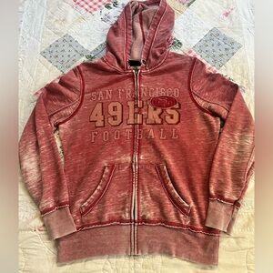 NFL Women's San Francisco 49ers Full Zip Hoodie 
Sweatshirt
